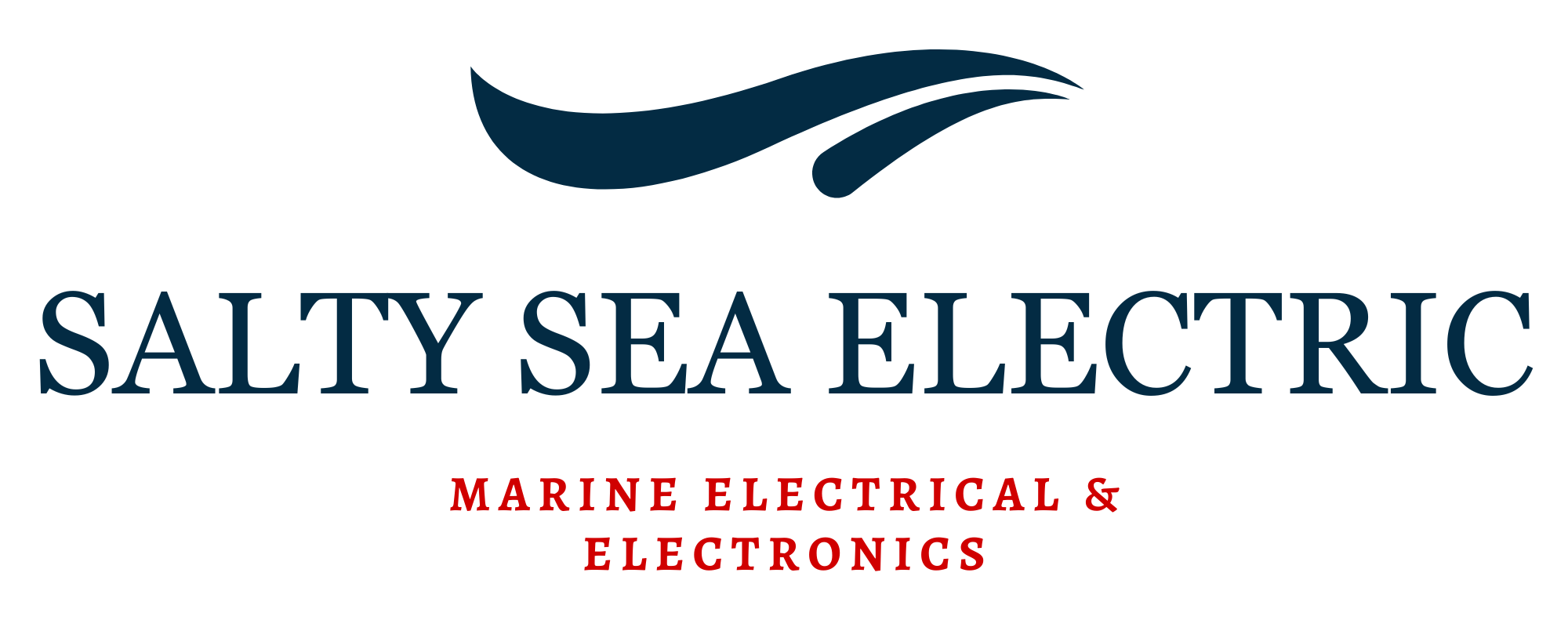salty sea marine electric logo